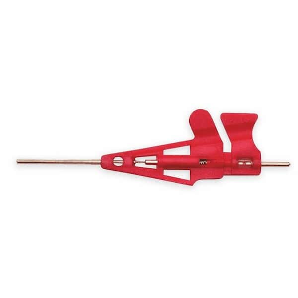 Pomona Electronics 72902-2 Micro SMD Grabber Test Clips, Red