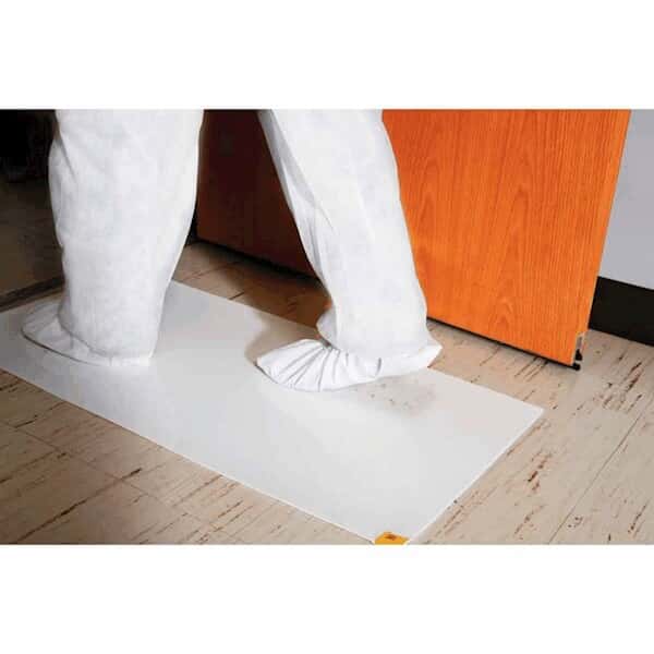 Purus PM243634W Cleanroom Mat 24" x 36", 30 Layer, Pk/4 White from Cole