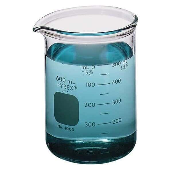 Pyrex 1003-2L Brand 1003 Griffin Heavy-Duty Beaker, 2000 mL, 4/pk