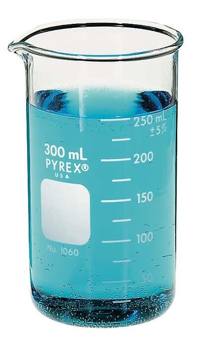 【THE MOZZ】Beaker Long One Piece Corning Pyrex 1060-1L Glass 1 Liter Graduated Tall Form