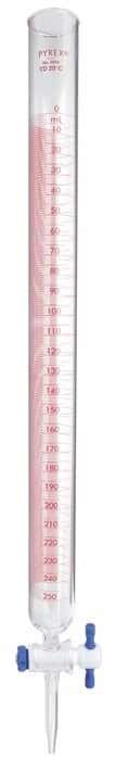 Pyrex 2094-1L 2094 Large Volume Class B Glass Burette, 1000 mL; 1/Cs