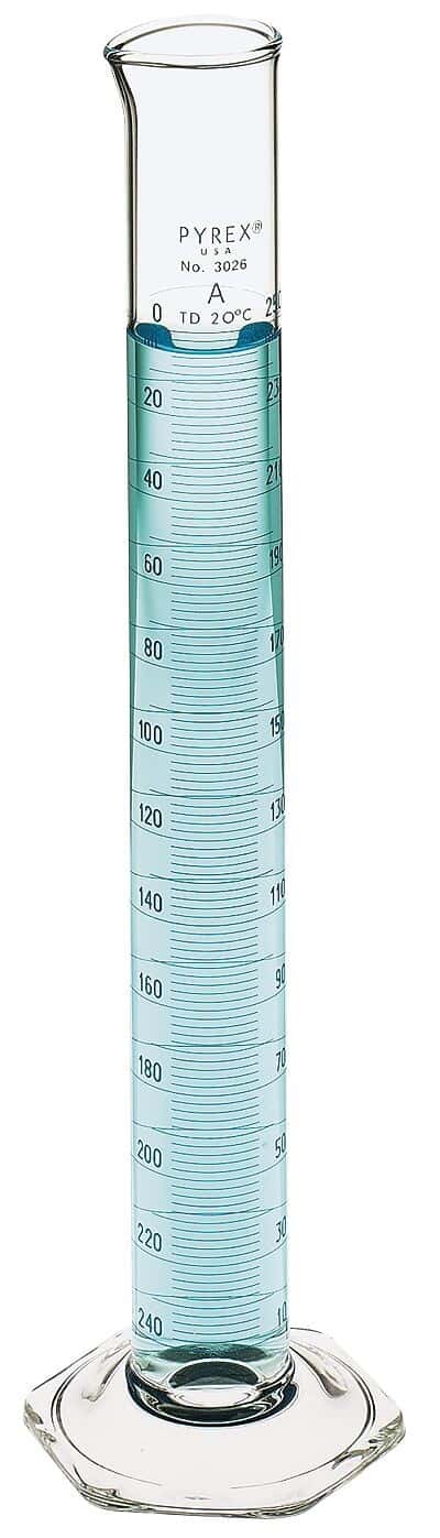 Pyrex 3023-25 Brand 3023 Cylinders, Class A, To Deliver, 25 ml, 18/cs