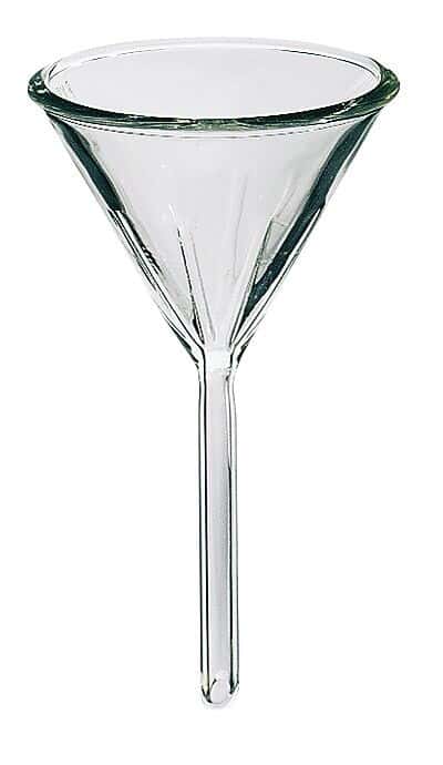 Pyrex 6180-100 Brand 6180 funnel; 100 mm top dia, 190 mm L, pack of 6