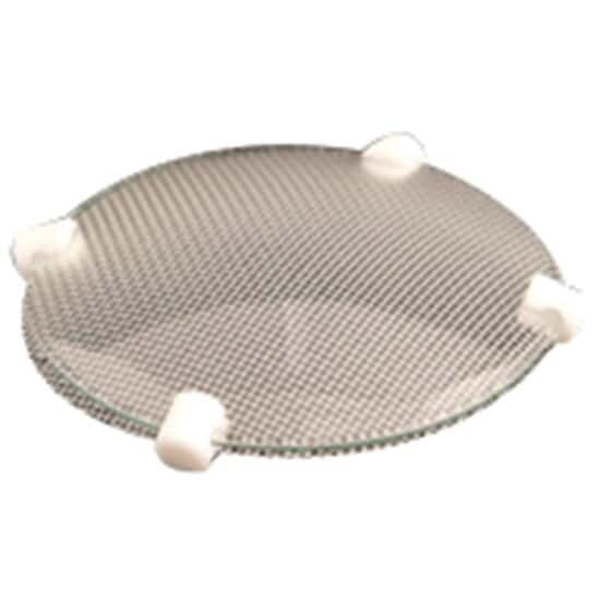 QLA Transdermal Patch Holder with Watch glass, 17 mesh PTFE screen and PVDF Clips