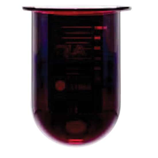 QLA UltraCenter™ Precision Vessel, Amber Glass, 1000mL, No Magnetic Collar for TruCenter; Serialized