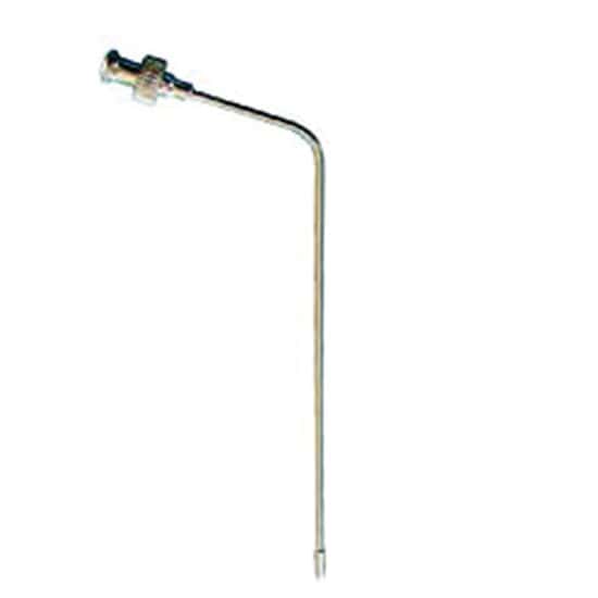 QLA Bent 316 SS Cannula for Hanson, 4.75