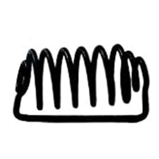 QLA Spiral Capsule Sinker, PTFE-Coated Music Wire; 8.5 coils