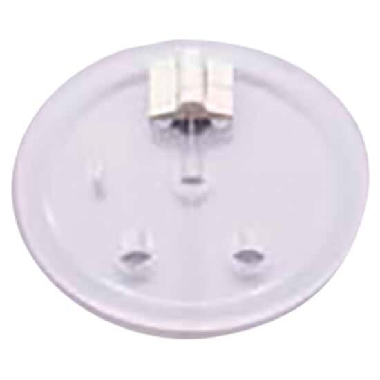 QLA Hinged Cover for Stationary Basket, Clear, with Extra Hole; for Distek Baths