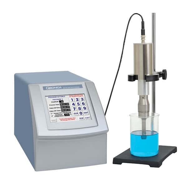 Qsonica Q700 Sonicator® Touch-Screen Ultrasonic Processor; 700 watt, 120VAC, 50/60 Hz 