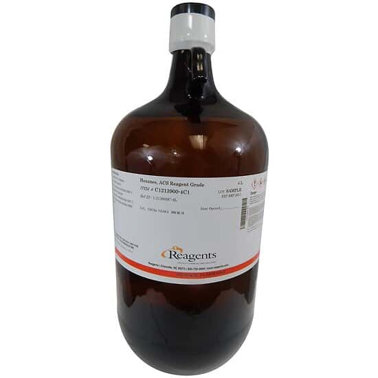 Reagents Hexane(s) ACS Reagent, 4L , ACS Reagent from ColeParmer