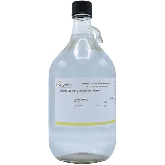 Reagents Phosphoric Acid, 85% w/w, ACS Reagent, Clear Glass Bottle, 2.5 L