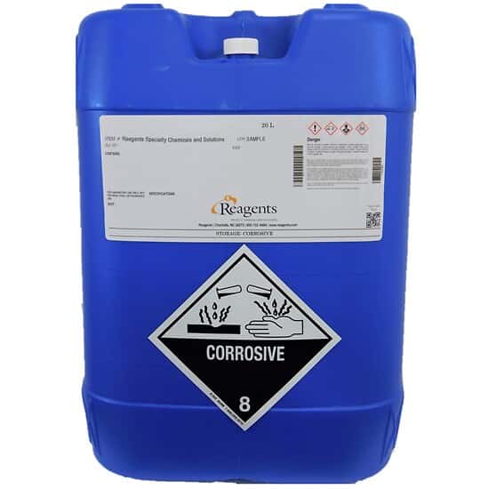 Reagents Sulfuric Acid, ACS Reagent, Winpak Container, 75 lb
