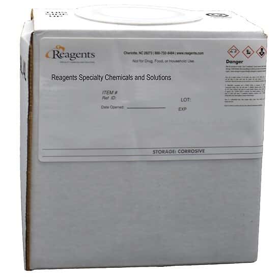 Reagents Hydrochloric Acid, 0.50N, Standardized, Cubitainer® Package, 4 L