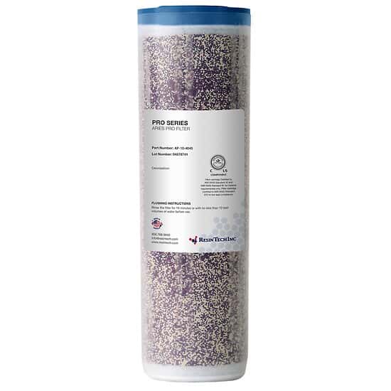 ResinTech AF-20-4040 High Capacity Color-Changing DI Filter Cartridge (20