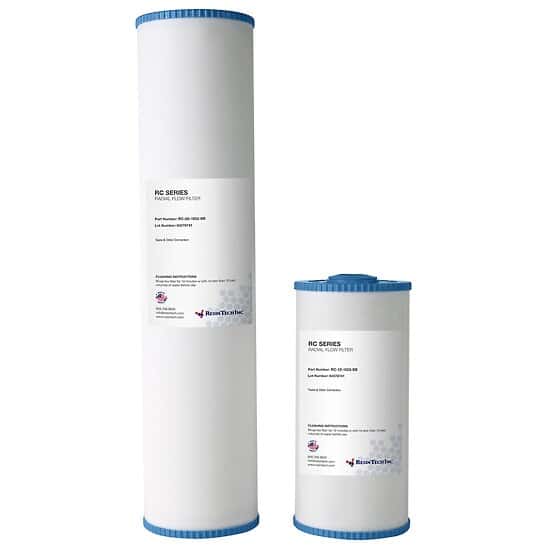 ResinTech RC-20-1052-BB Radial Flow Carbon Filter Cartridge, 20