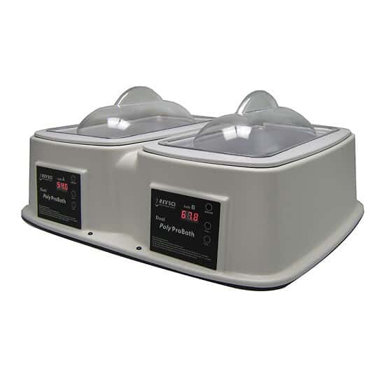 Revolutionary Science Dual-Chamber Poly Water Bath, 5.5L (each), 90 °C; 110-240 VAC