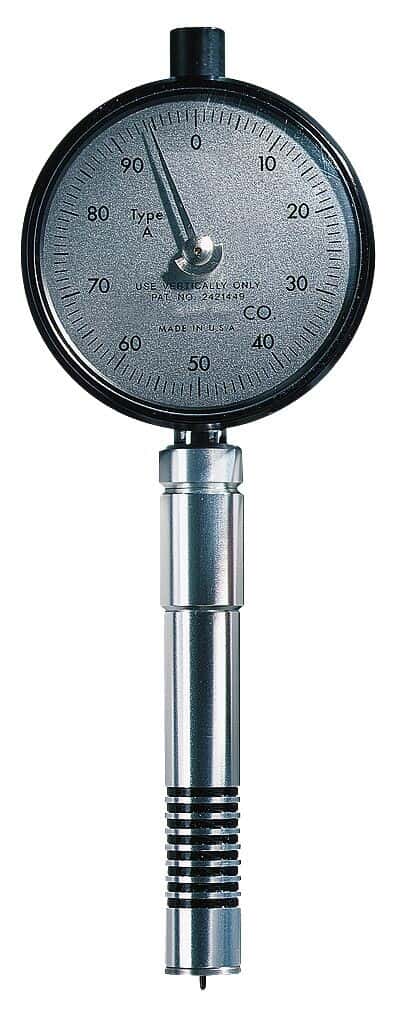 Rex Gauge 1600 TYPE A Standard Dial Durometer with NIST Calibration Certificate, Type A