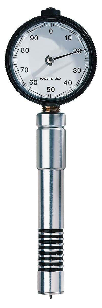 Rex Gauge H-1000 TYPE A Mini-Dial Hardness Tester/Durometer; Type A