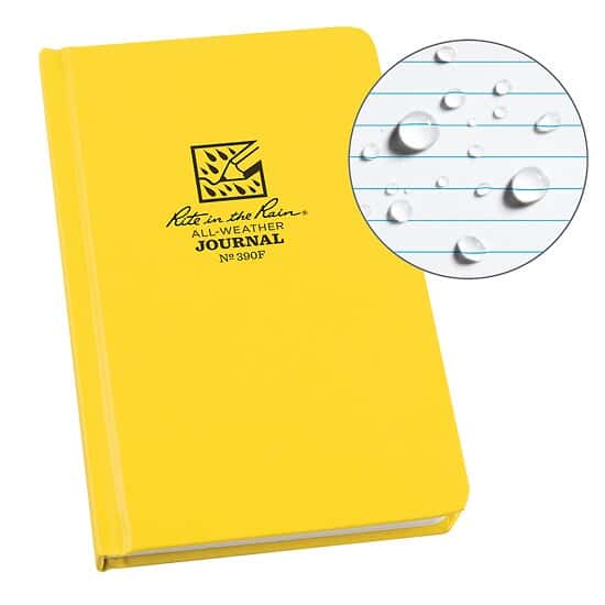 Rite in the Rain 390 Bound Notebook, Lined Pages
