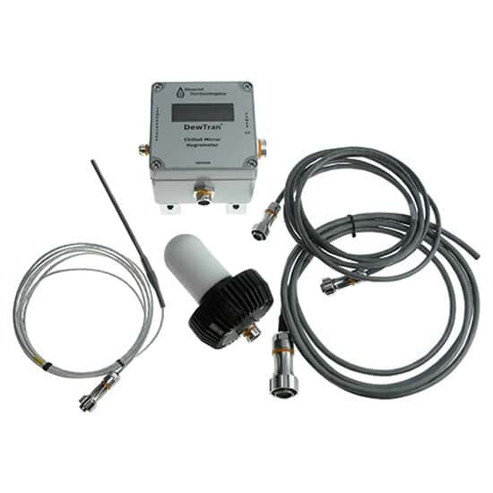 Roscid Technologies DewTran® Chilled Mirror Hygrometer, Remote Mount with Air Temperature Probe