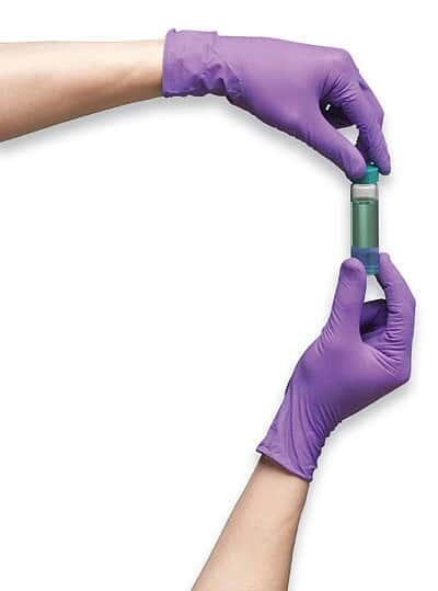 Safeskin 03031-CS PURPLE NITRILE Exam Gloves, (M) 24.13 cm (9.5