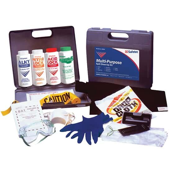 Safetec 15201 Multipurpose Spill, Chemical CleanUp Kit from Cole