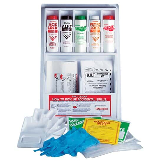 Safetec 15205 Hazardous Lab Chemical Spill CleanUp Kit from ColeParmer