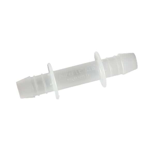 Saint Gobain Pure-Fit® SIB® Hose Barb Fitting, Straight Union, Polypropylene, 1/8