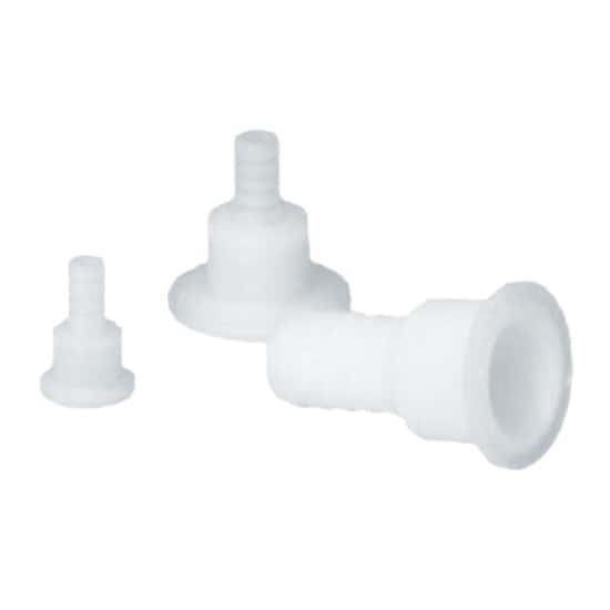 Sani-Tech® Sanitary to Hose Barb Adapter, Straight Adapter, Polypropylene, 1