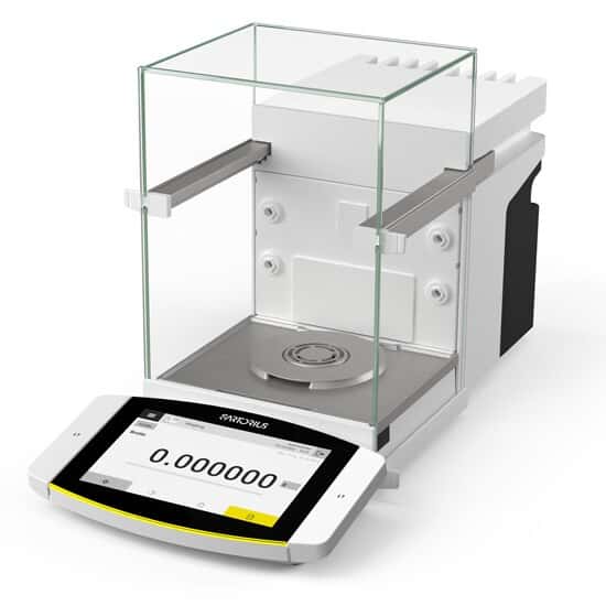 Sartorius MCA116S-3S00-D QP99 HWL Cubis® II High-Capacity Micro Balance, 111g x 0.002mg; Software Package, Activated Ionizer, Motorized Draft Shield