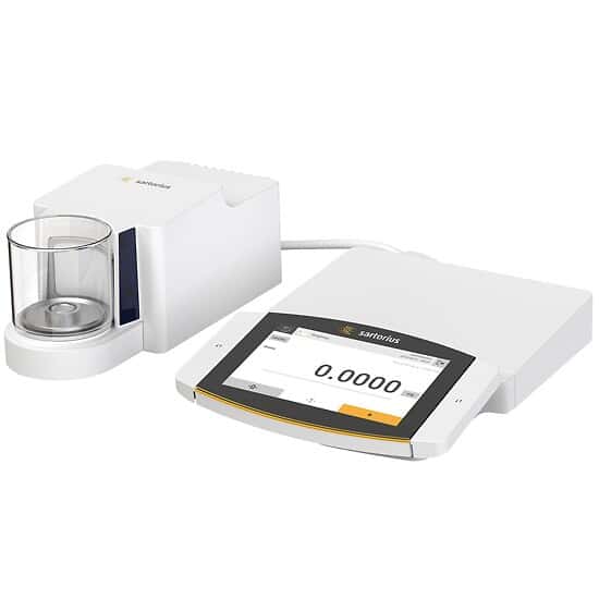 Sartorius MCA3.6P-2S00-M Cubis® II Micro Poly Range Balance, 1.1|2.1|3.1 g x 0.001|0.002|0.005 mg; Auto Glass Draft Shield