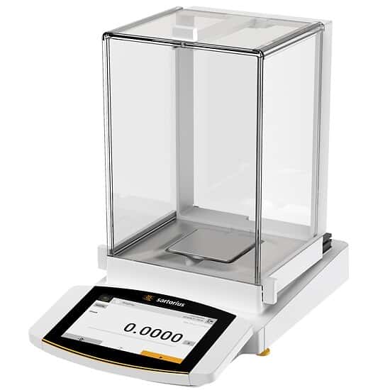 Sartorius MCA324S-2S00-U Cubis® II Analytical Balance, 320 g x 0.1 mg; Manual Glass Draft Shield