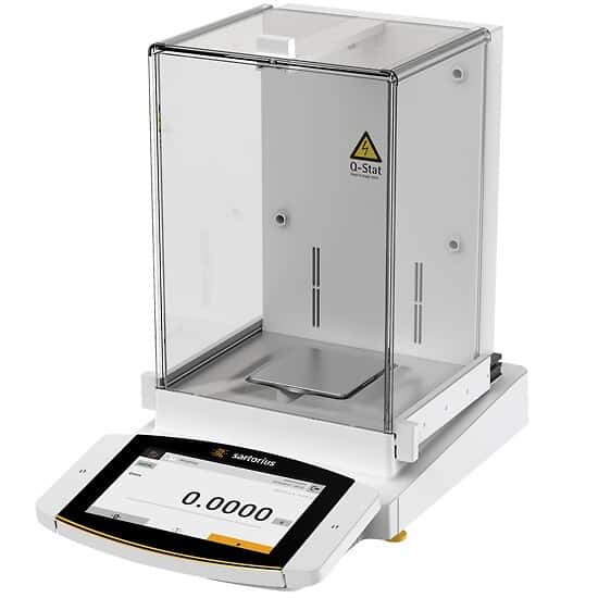 Sartorius MCA524S-2S00-I Cubis® II Analytical Balance, 520 g x 0.1 mg; Auto Glass Draft Shield, Integrated Ionizer