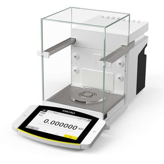 Sartorius MCA66S-3S00-D QP99 Cubis® II High-Capacity Micro Balance, 61g x 0.001mg; Software Package, Manual Draft Shield