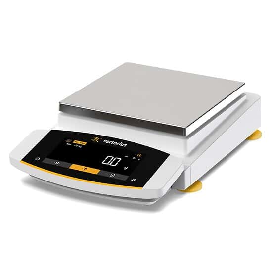 Sartorius Cubis II Precision Balance, 12200 g x 100 mg, No Draft Shield; 100 to 240 VAC, 50/60 Hz