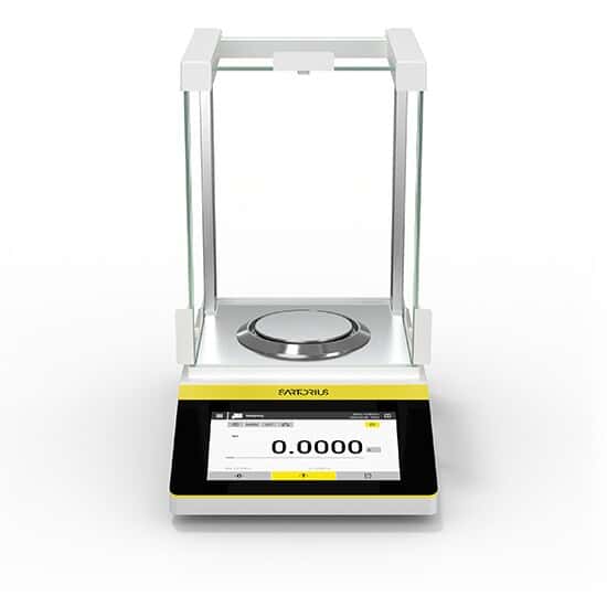 Sartorius Quintix Pro QTX224IRU-1S Analytical Balance, 220g x 0.1mg, Internal Calibration and Guided Leveling
