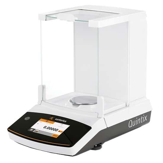 Sartorius Quintix 125D-1S  Semi-Micro Analytical Balance, 60/120 g x 0.01/.1 mg; Internal Calibration
