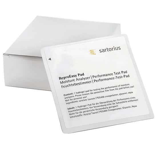 Sartorius YHP02MA ReproEasy Test Pads for MA37 and MA160 Moisture Analyzers, 20 pcs