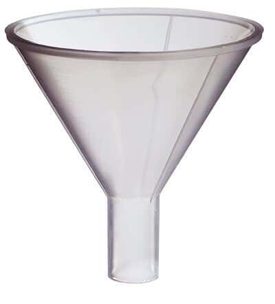 Scienceware 14660-0100 polypropylene powder funnel, 290 mL