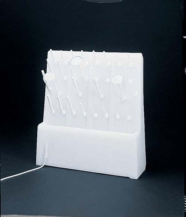 Scienceware 18930 Polyethylene drying rack with drip trough from Cole