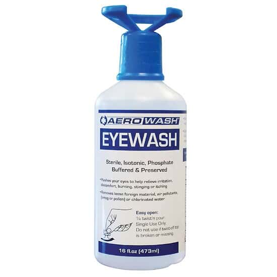 Scienceware Aero Eyewash; Buffered, pH Neutral 16oz, 3 bottles/pack