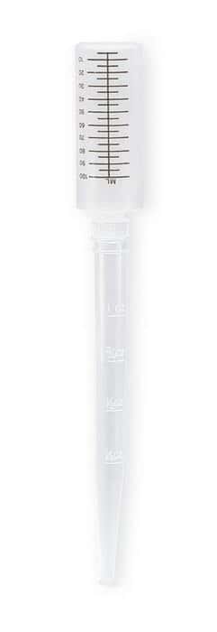 Scienceware Sampler Syringe, Polypropylene, 100 mL; 1/Ea
