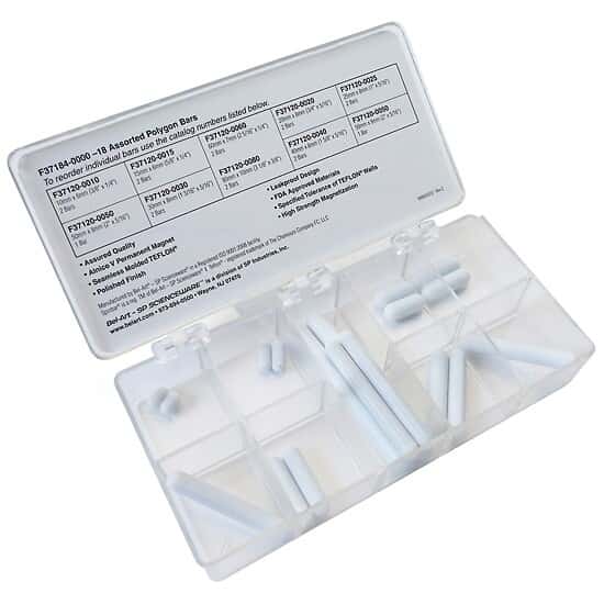 Scienceware Stir Bar Kit without Spinning Ring; 18 Bars