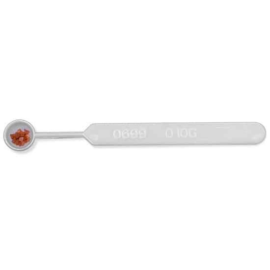 Scienceware F36721-0010 Polystyrene Sampling Spoons, 0.10 mL Capacity; 25/Pk