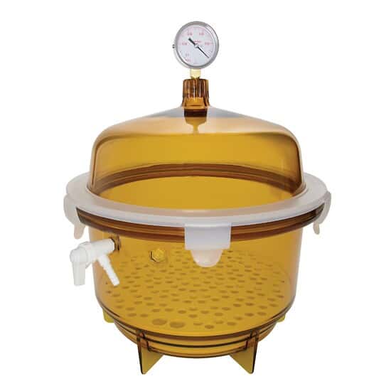 Scienceware F424002241 UV Blocking Round Vacuum Desiccator, 20L. from