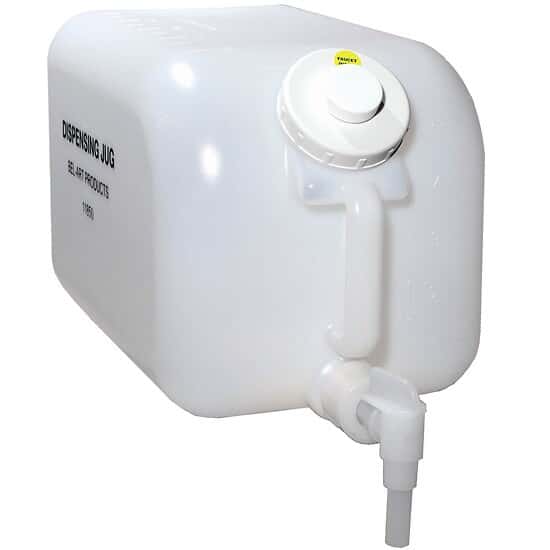 Scienceware H118500000 HDPE Dispensing Jug, 5 gal; 1/ea