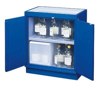 SciMatCo SC8081 Full-Size Acid Storage Cabinet, twenty four 2.5 L bottle capacity