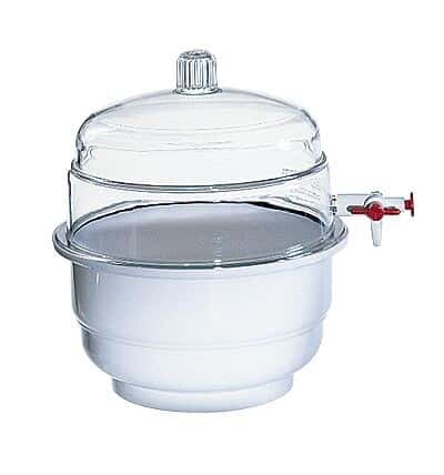 Secador 42010 Plastic Vacuum desiccator, 140 mm plate size