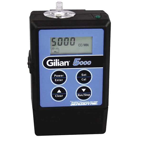 Sensidyne Gilian 5000 Air Sampling Pump Kit, 0.8 to 5 L/min from Cole