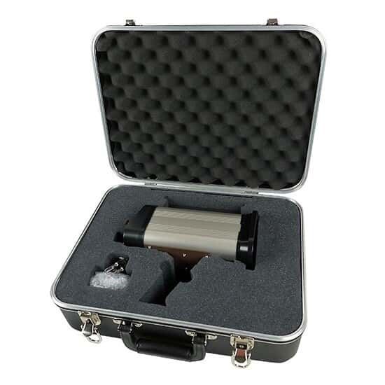 Shimpo Portable Stroboscope Kit, 40 to 35,000 fpm, with Rechargeable Battery, Spare Flashtube, and Protective Carrying Case